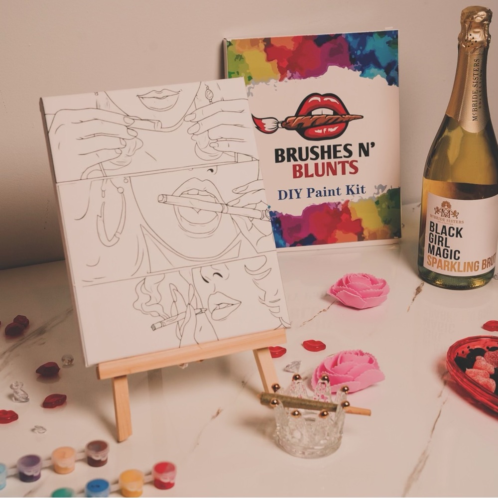 DIY paint kit and Card game to unwind